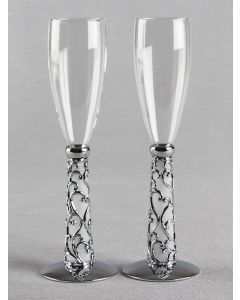 Elegant Vine Flutes 