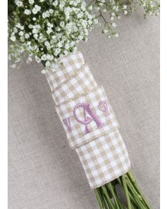 Gingham Bouquet Wrap