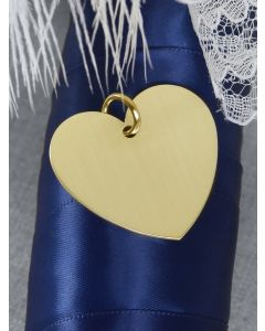 Heart Charm-Gold