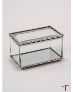 Rectangular Hinged Glass Box