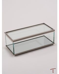 Rectangular Hinged Glass Box