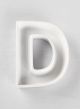 Letter Dish - D