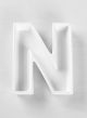 Letter Dish - N