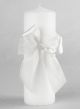 Tres Beau Unity Candle-White