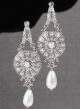 Crystal & Pearl Drop Earrings