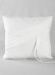 Audrey Ring Pillow-White