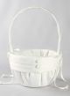 Audrey Flower Girl Basket-Ivory