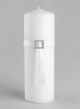 Glamour Unity Candle Set - White
