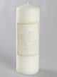 Brocade Monogram Unity Candle