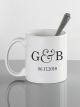 Initials & Date Mug