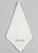 Embroidered Hemstich Handkerchief