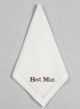 Custom Embroidered Hemstich Handkerchief