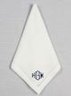 Monogram Hemstich Handkerchief