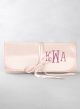 Monogram Embroidered Jewelry Roll