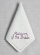 Mother of the Bride Hemstich Handkerchief