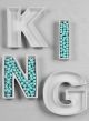 KING Letter Dish Set
