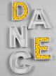 DANCE Letter Dish Set