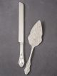 Brushed Silver Traditional Server Set