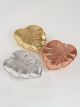 Leaf Metallic Trinket Dish