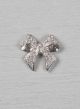 Rhinestone Bow Brooch