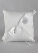 Love Ribbon Pillow - White