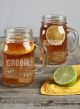 Mason Jar Set Groom / Groom