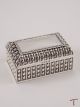 Beaded Antique Rectangle Jewelry Box - Large