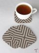 Tenereze Exclusive | X Design Coasters - Set of 4