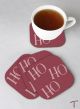 Tenereze Exclusive | HO HO HO Coasters - Set of 4